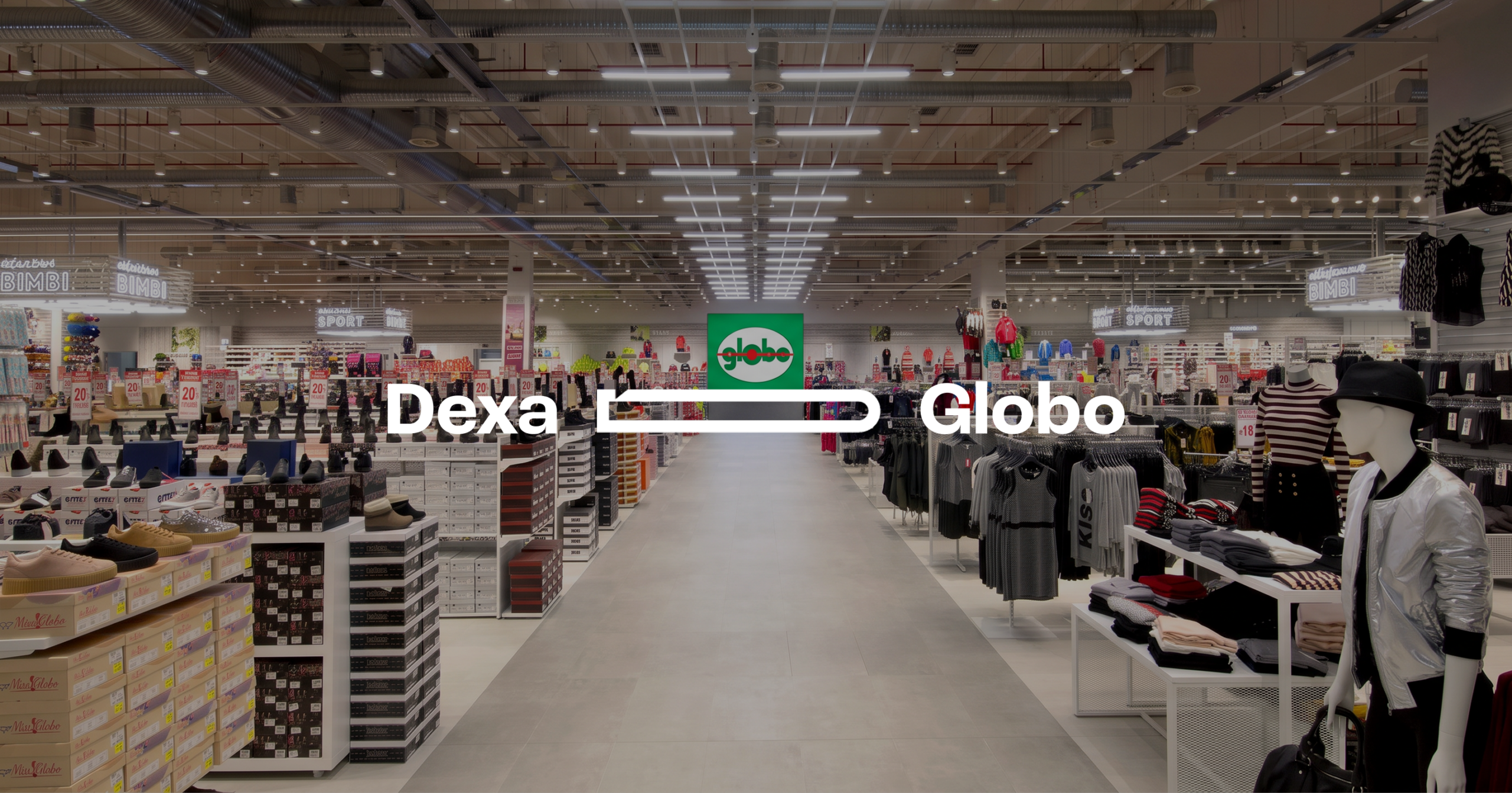 Realizzazione e-commerce Magento con integrazione gestionale: il progetto Dexa per Globo, primo operatore italiano nel commercio al dettaglio di calzature e accessori.