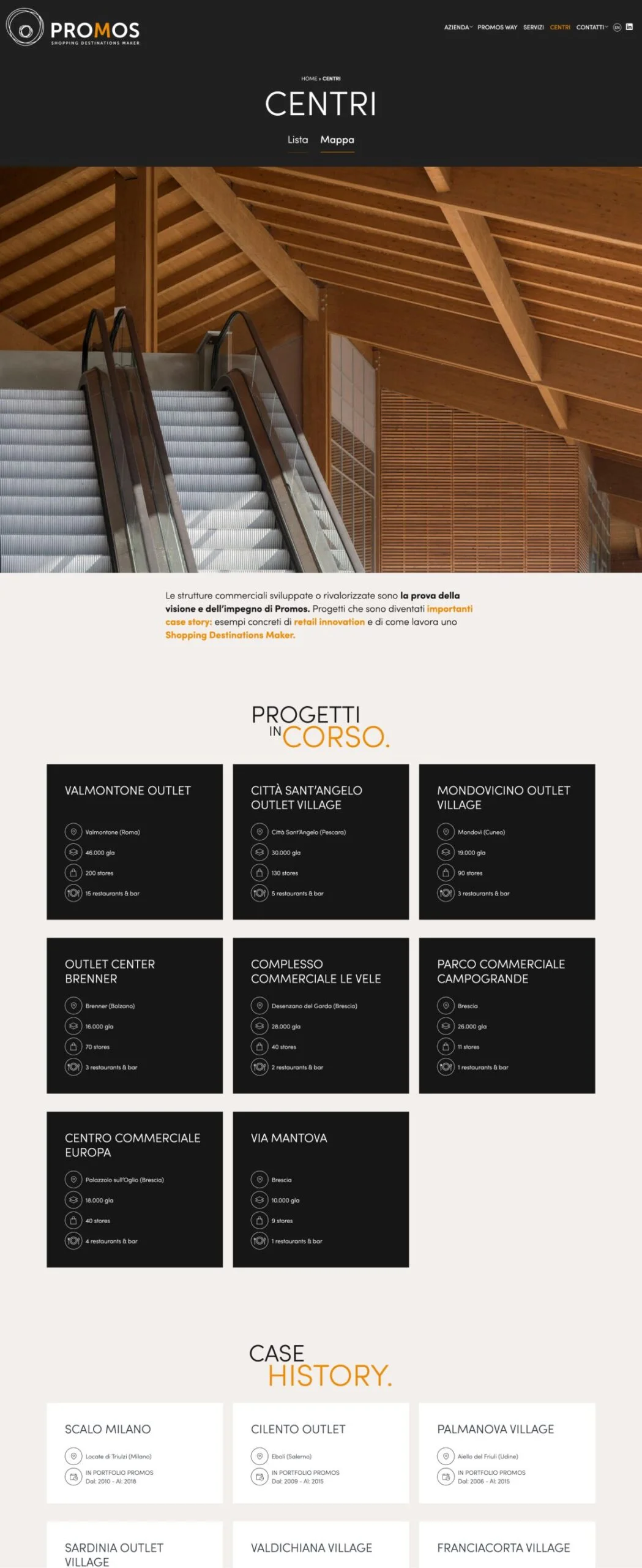 Dexa: realizzazione sito web Promos mockup 2