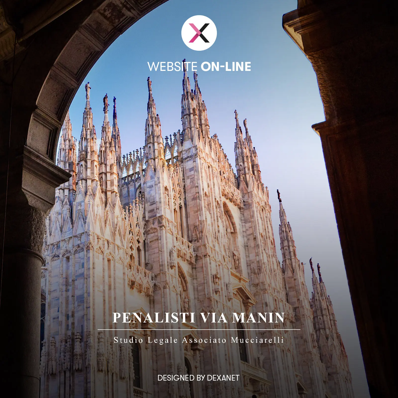 Realizzazione di un sito internet per uno studio legale: ‘Penalisti Via Manin 3’ di Milano è online.
