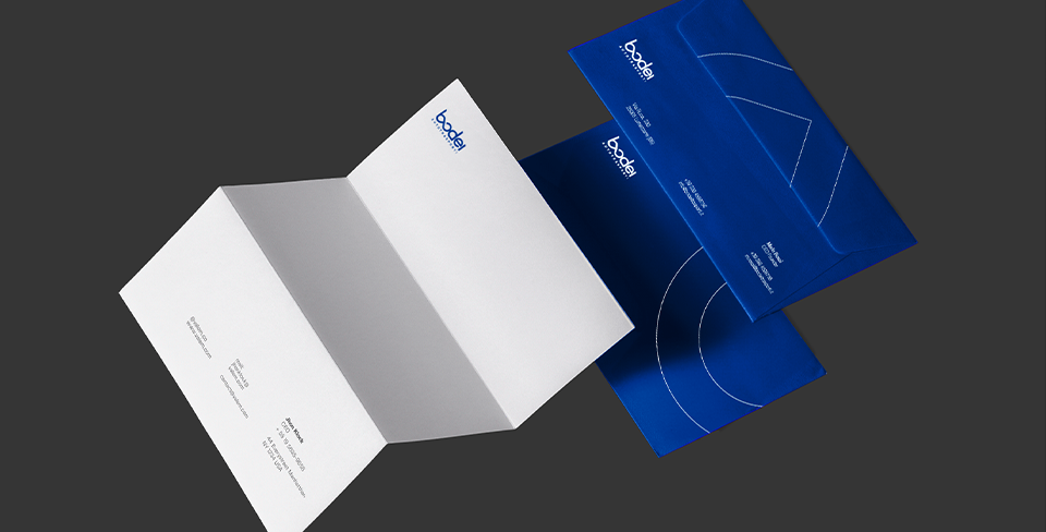 biglietti da visita aperti rebranding autotrasporti bodei