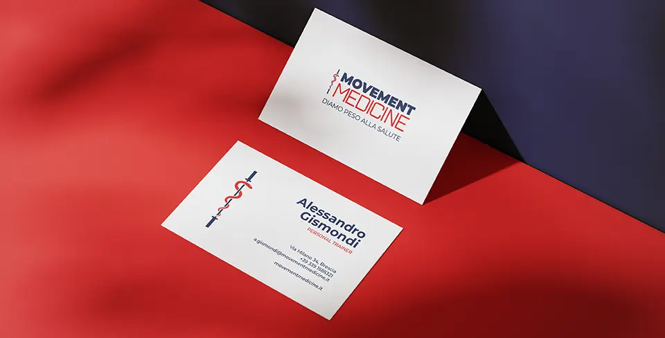 biglietto da visita movement medicine