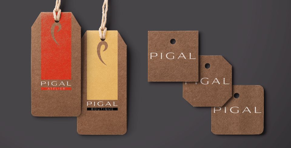 etichette Pigal boutique