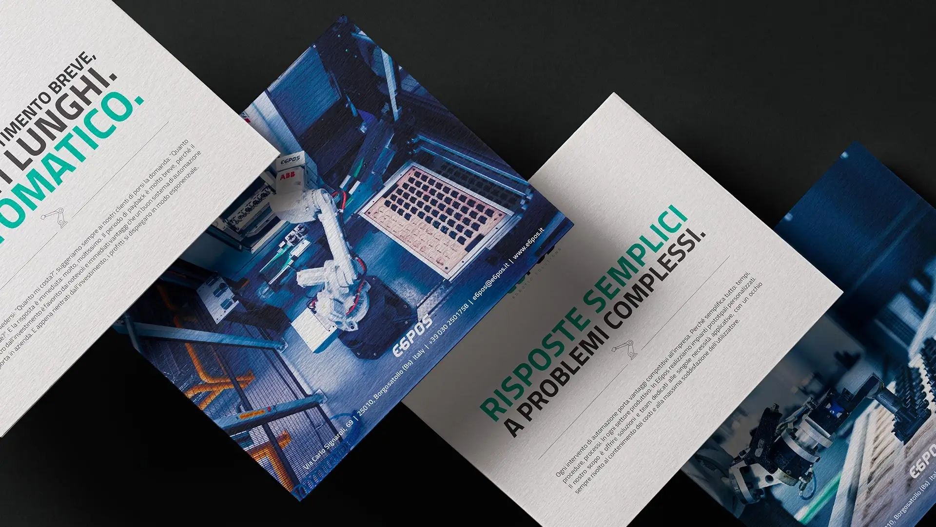 brochure robotica automazione industriale e6pos