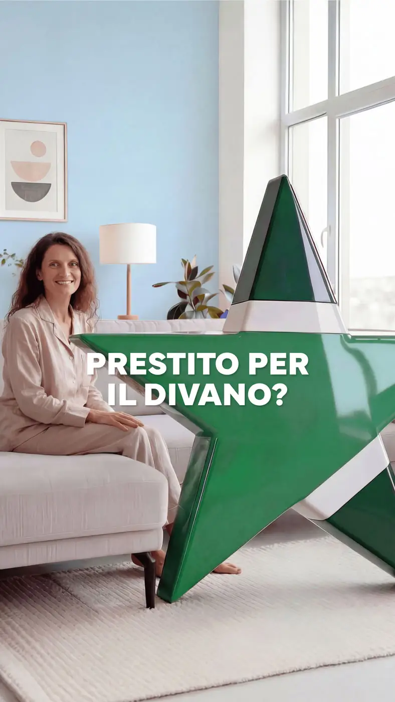 campagna video prestito divano starbrixia