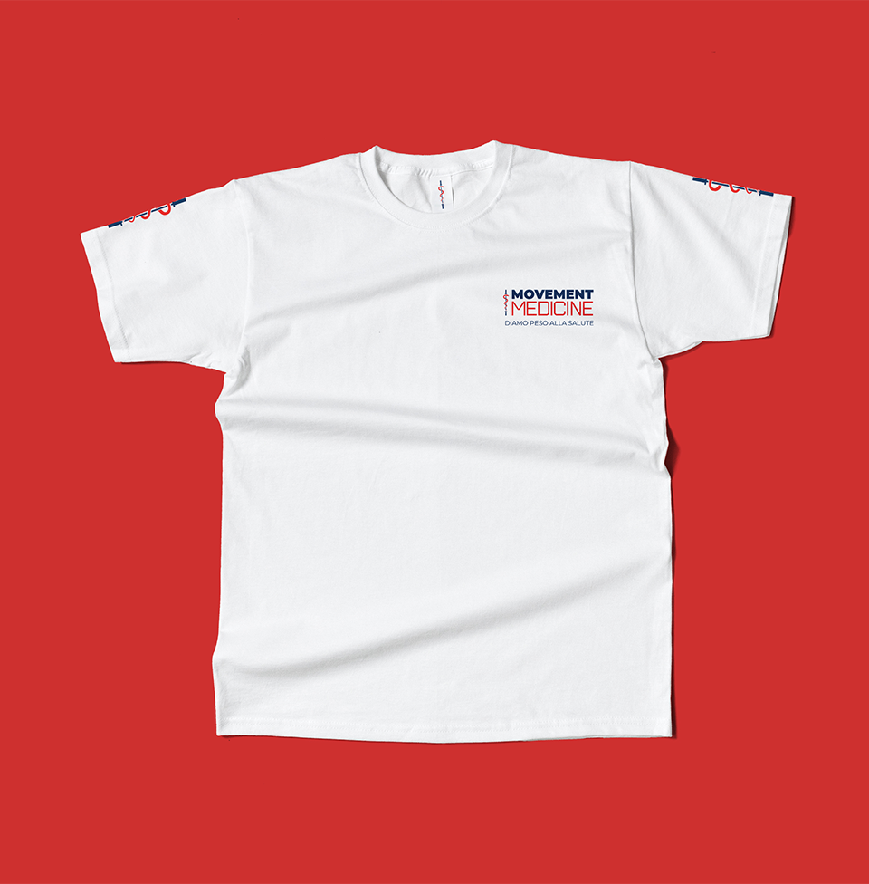 maglietta personalizzata movement medicine