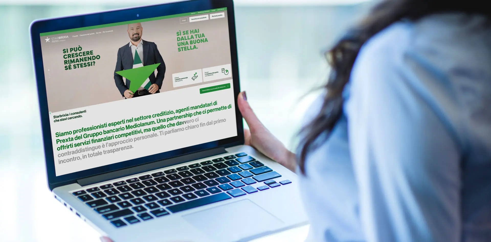 mock up sito internet star brixia