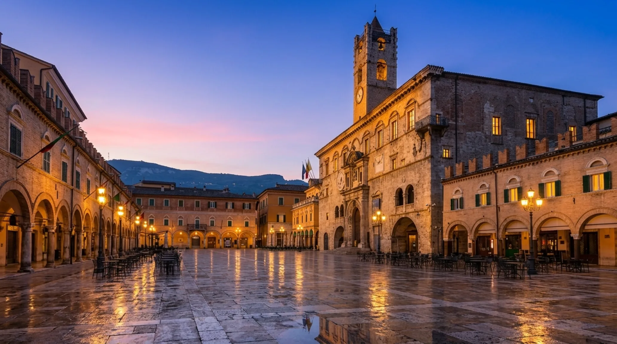piazza del popolo ascoli piceno
