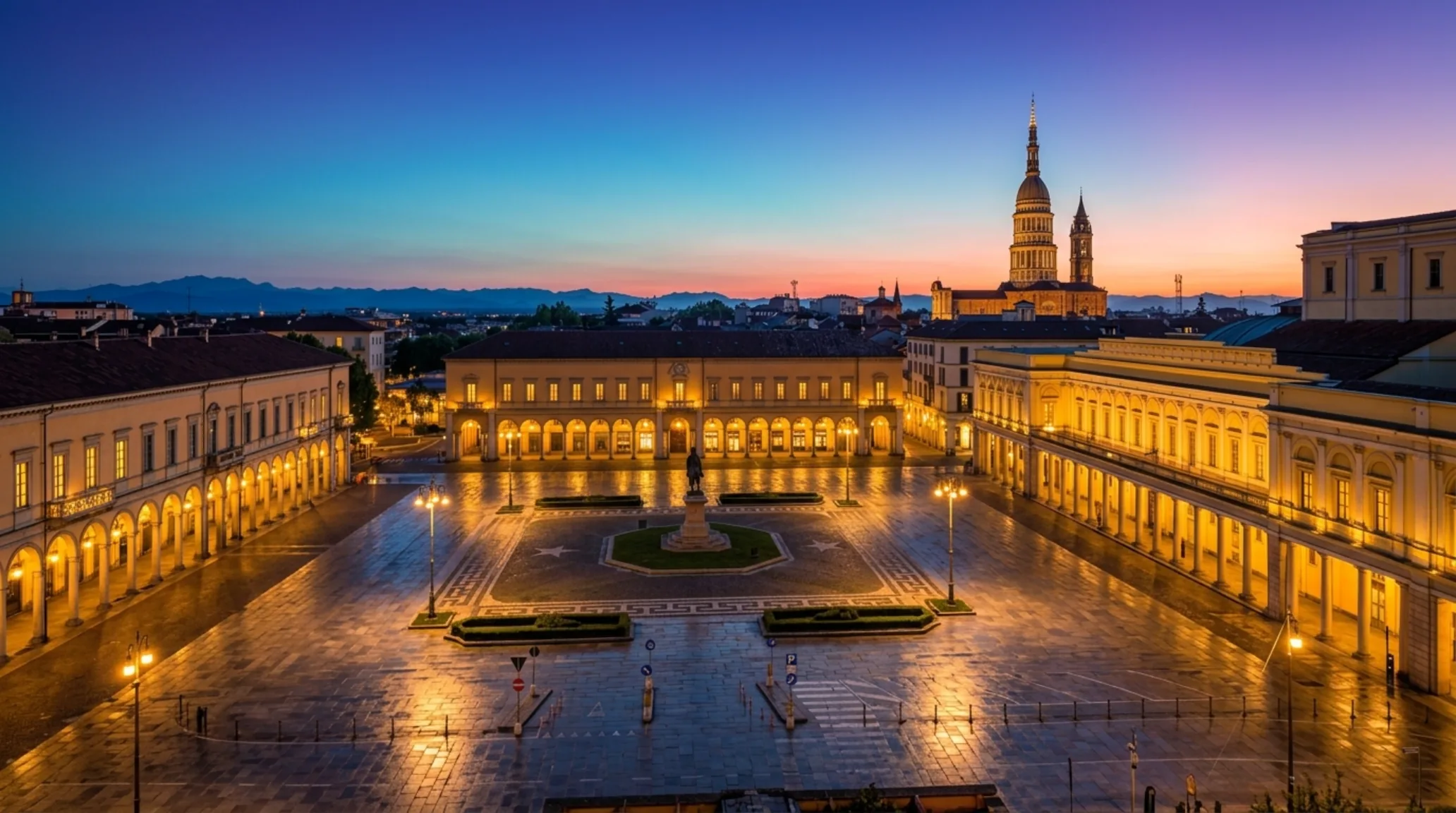 piazza martiri della libertà novara
