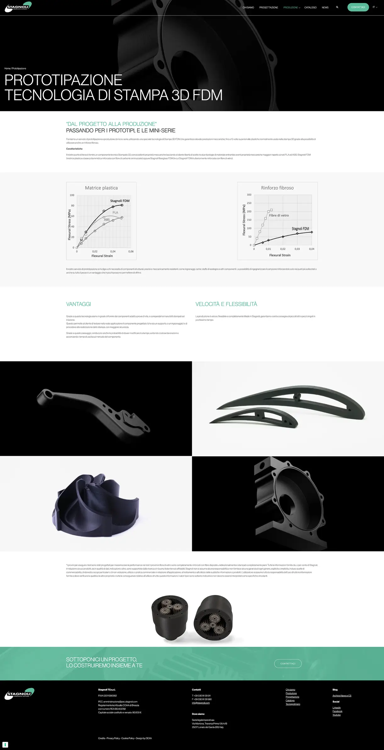prototipazione stampa 3d ingranaggi plastica