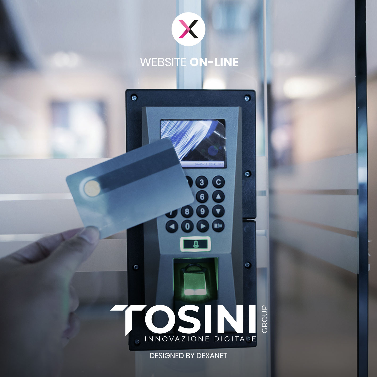 È tutto sotto controllo sul nuovo sito di Tosini Group.