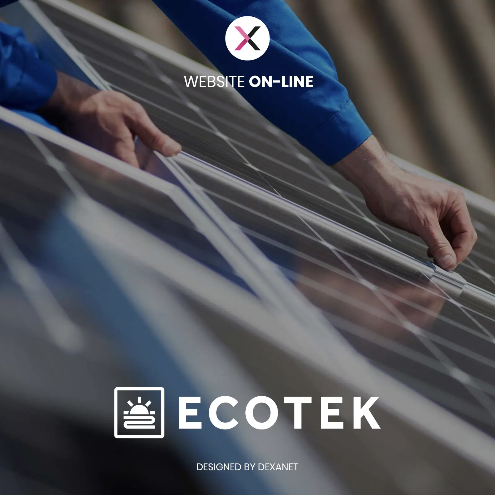 Nuova energia sul web: lo sviluppo del sito ECOTEK, azienda di efficientamento energetico.
