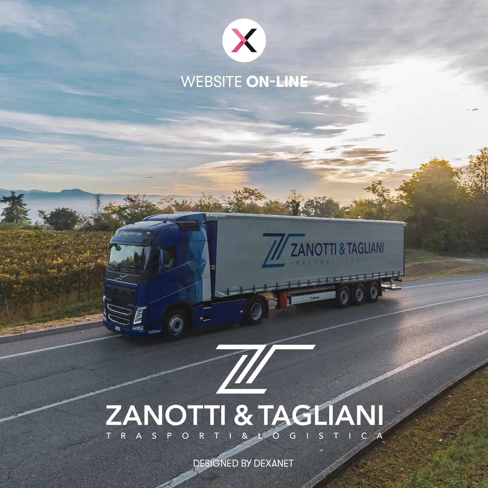 Zanotti & Tagliani lascia il segno con i suoi servizi di trasporto e logistica. E con un nuovo sito web.
