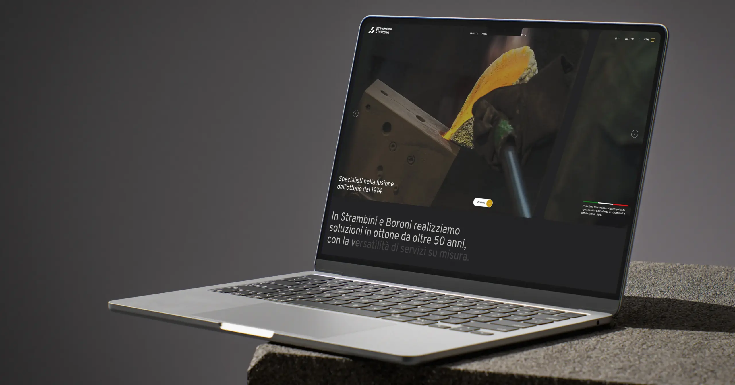 realizzazione brand identity e presenza digitale per fonderia