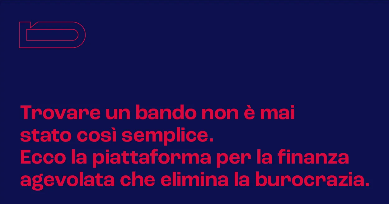 Realizzazione piattaforma web per agevolazioni e finanza agevolata per PMI e professionisti.
