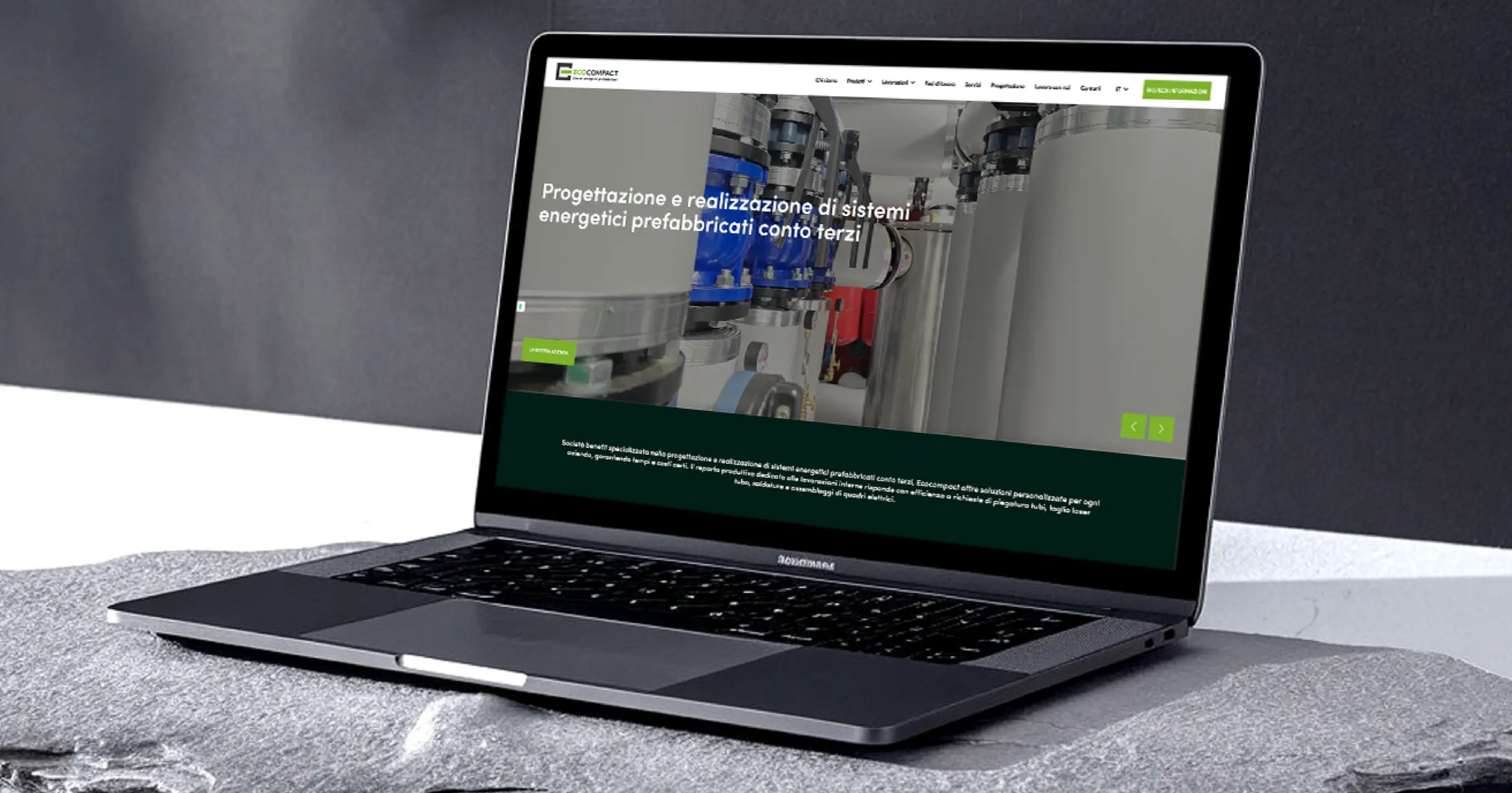 Redesign identità visiva settore industriale