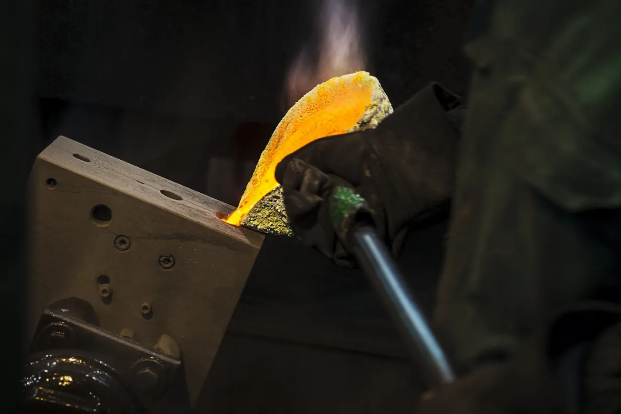 servizio fotografico fonderia ottone