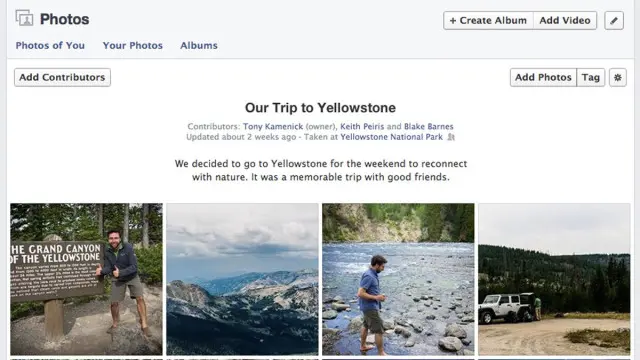 Facebook lancia gli album fotografici condivisi