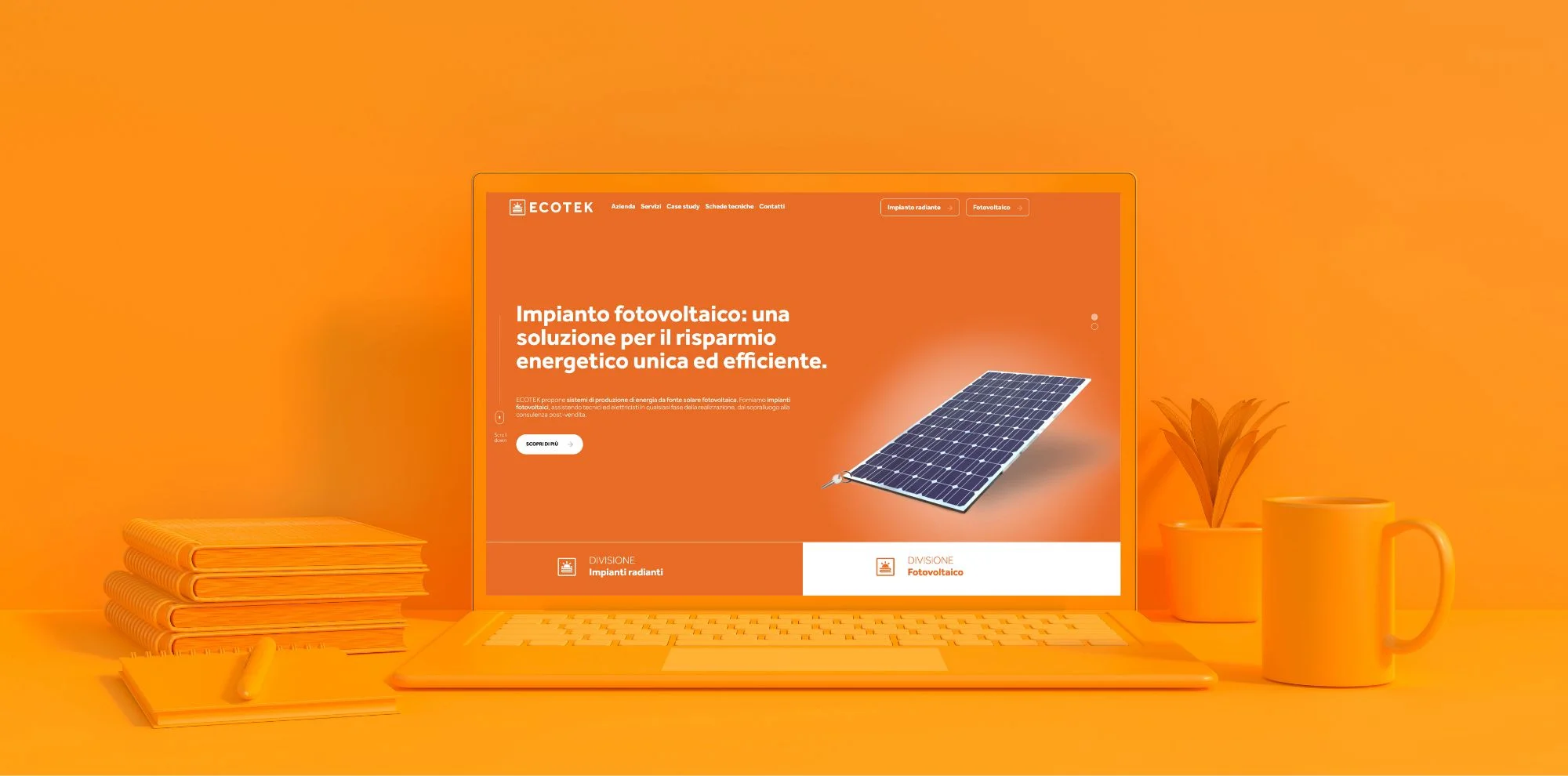 Dexa: realizzazione sito web per Ecotek