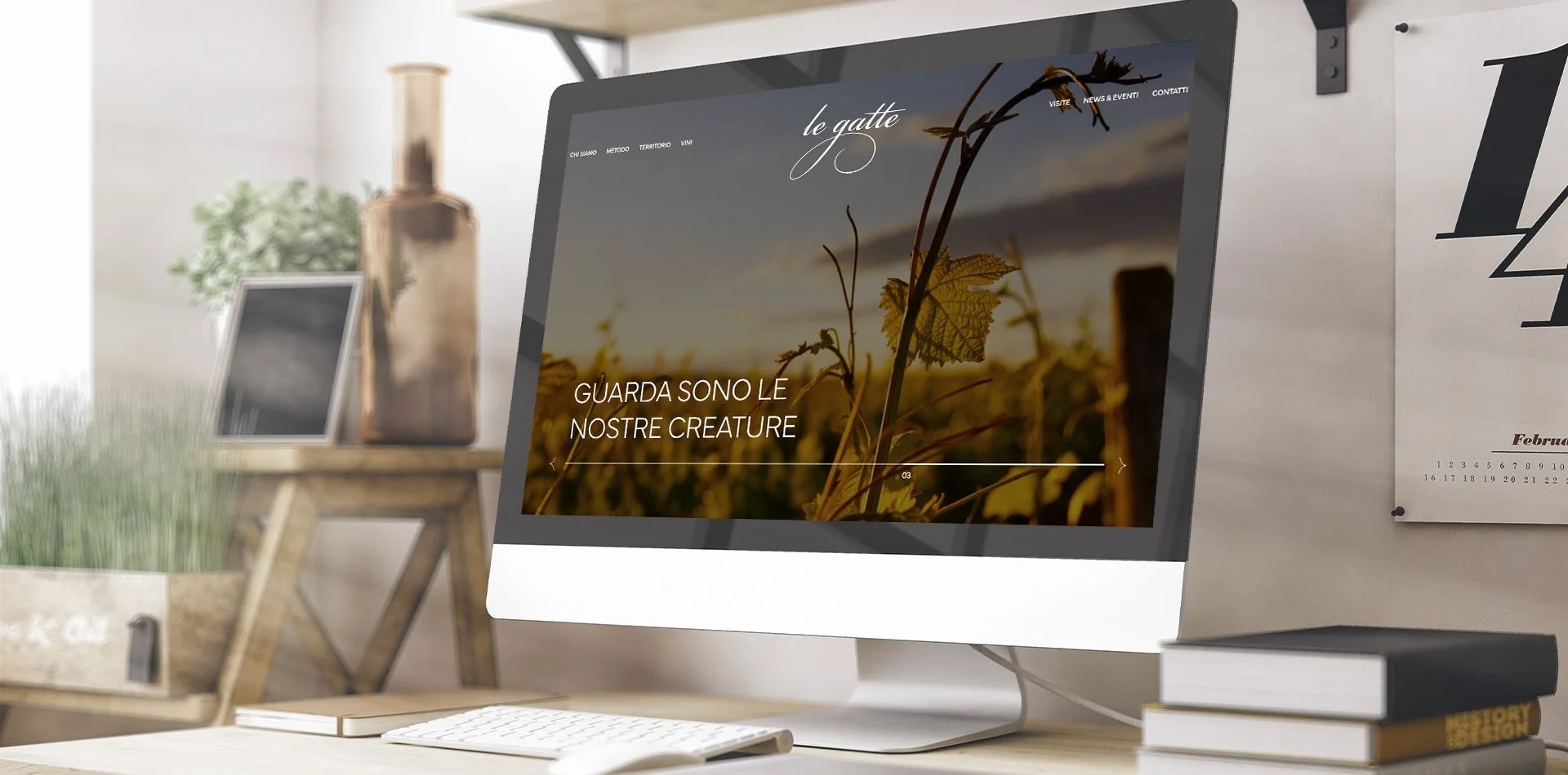 Dexa: realizzazione sito web per Azienda agricola Le Gatte