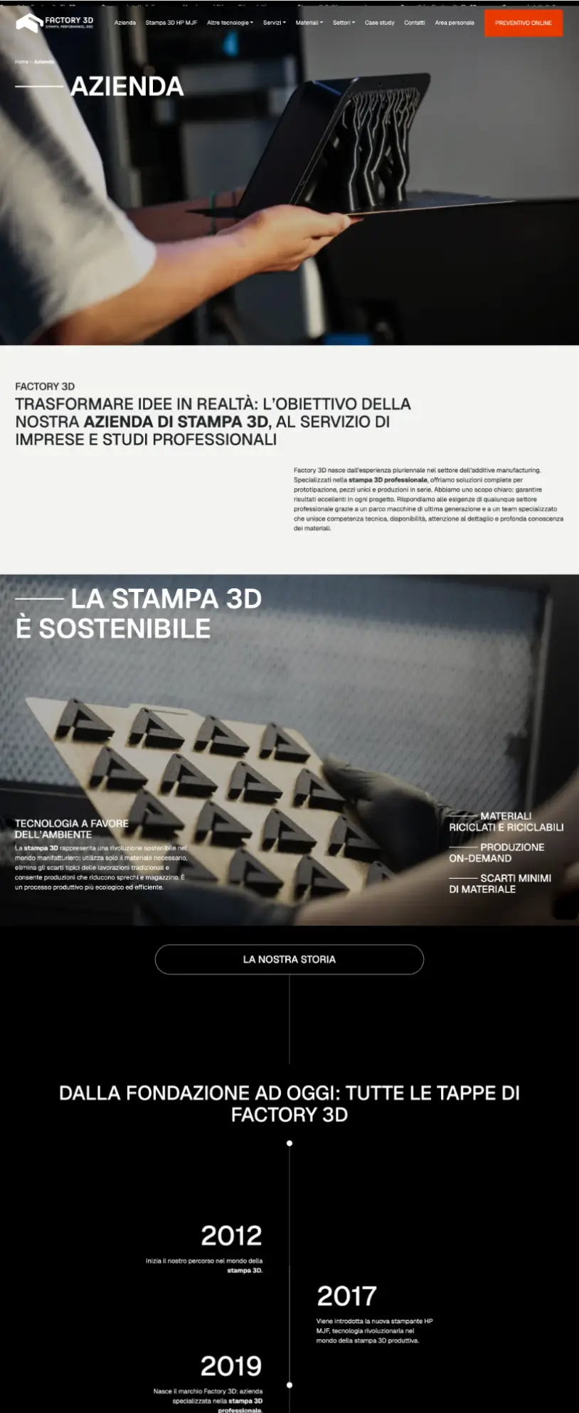 stampa 3d professionale factory 3d