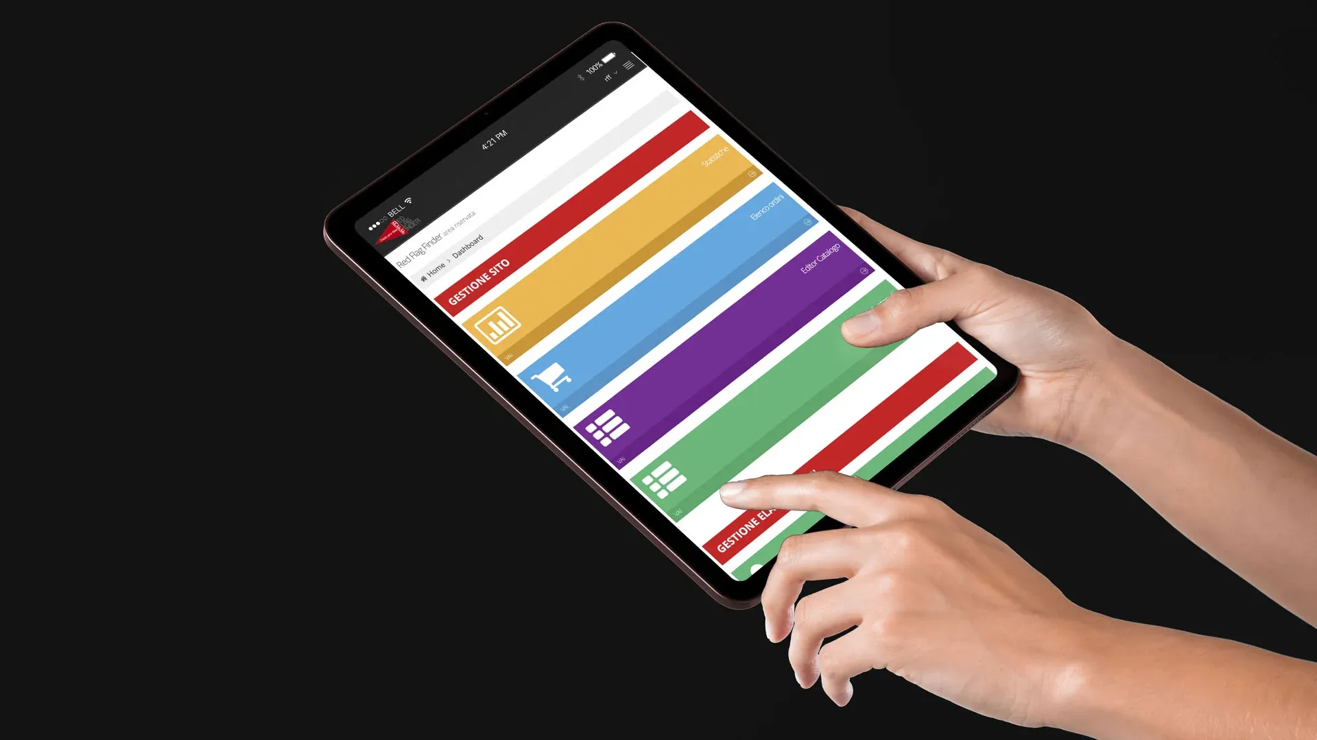 webapp gestione produzione leghe alluminio